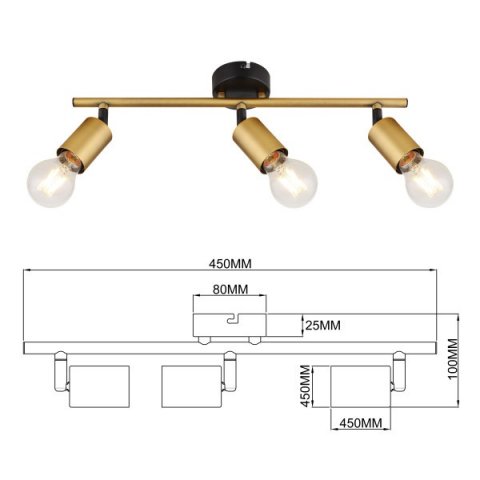 Спот Rivoli Jordana 7038-703 Б0054666