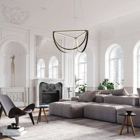 Подвесной светодиодный светильник Imperium Loft Solana 193448-23