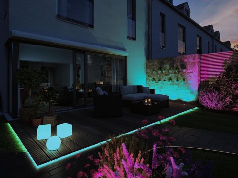 Уличный светодиодный светильник Paulmann Globe Plug Shine ZigBee 94269