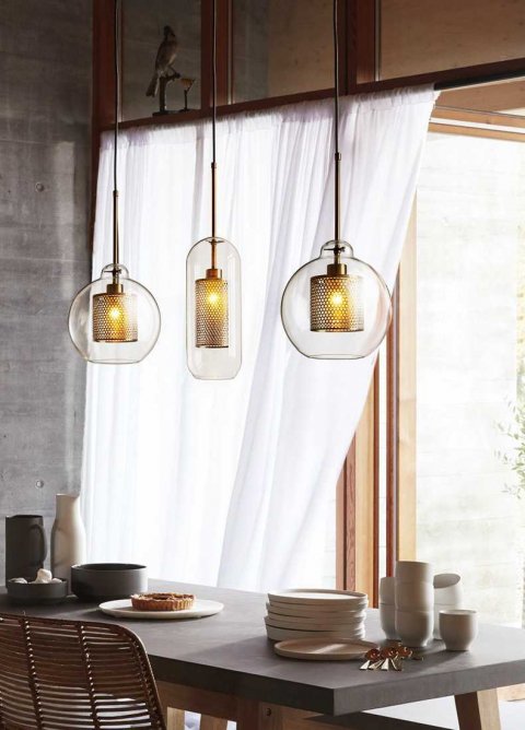 Подвесной светильник Imperium Loft Catch Smoky 186741-23