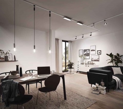 Трековый светодиодный светильник Paulmann URail Panel Loop 96920