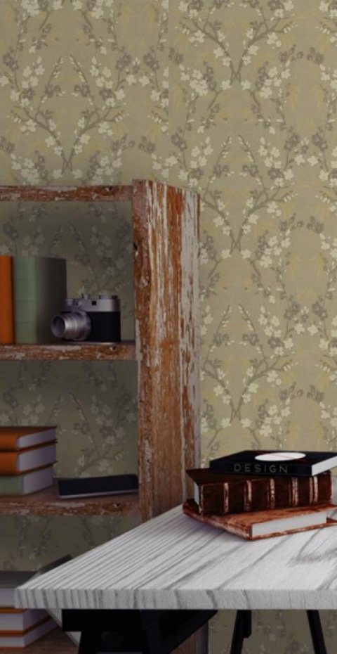 Обои Bernardo Bertolucci Red Constance Red 84219-5