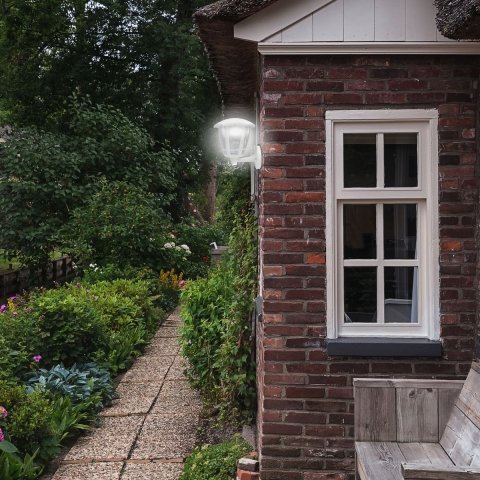 Уличный настенный светодиодный светильник Apeyron Дели 11-189