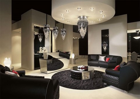 Потолочный светильник Beby Group Bouquet 5200/6+3S Chrome Sw