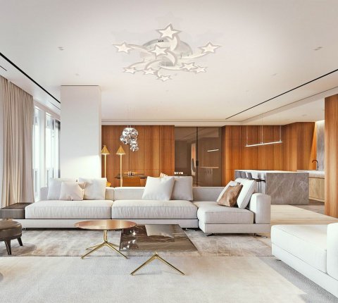 Потолочная светодиодная люстра Natali Kovaltseva Led Lamps 81225