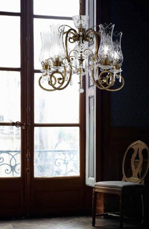 Подвесная люстра MM Lampadari Anfora 6468/5 V2077