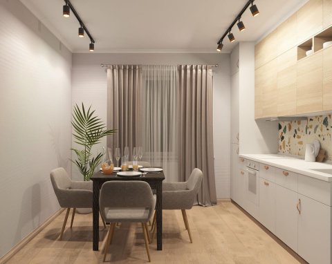 Трековый светодиодный светильник Denkirs DK6405-BG