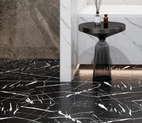 Виниловая SPC плитка CronaFloor Stone BD-602-11 Ноче