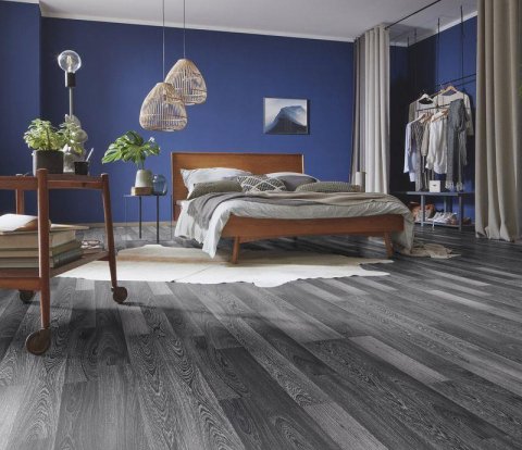 Ламинат Kronotex Dynamic Plus D 2955 Чёрный и белый