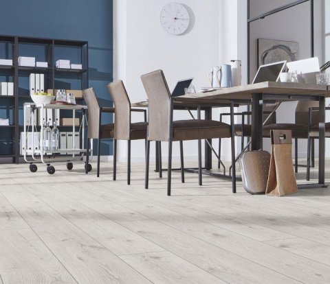 Ламинат Kronotex Mammut D 3179 Дуб Эверест белый