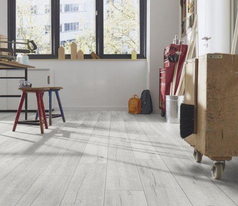 Ламинат Kronotex Robusto D 3181 Дуб Рип белый