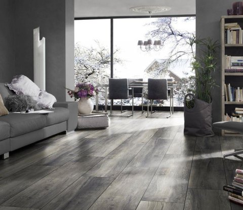 Ламинат Kronotex Exquisit Plus D 3572 Дуб портовый серый