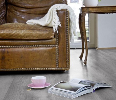 Ламинат Kronotex Mammut Plus D 3670 Дуб Макро светло-серый