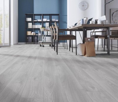 Ламинат Kronotex Mammut Plus D 3670 Дуб Макро светло-серый