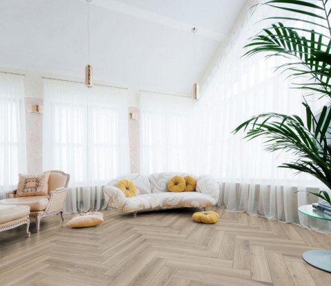 Ламинат Kronotex Herringbone D 3766 Дуб Мец