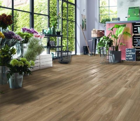 Ламинат Kronotex Exquisit D 4689 Дуб Сьерра золото