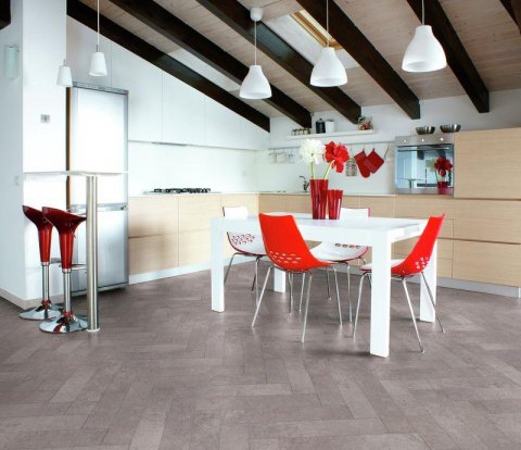 Ламинат Kronotex Herringbone D 4739 Цемент Пезаро