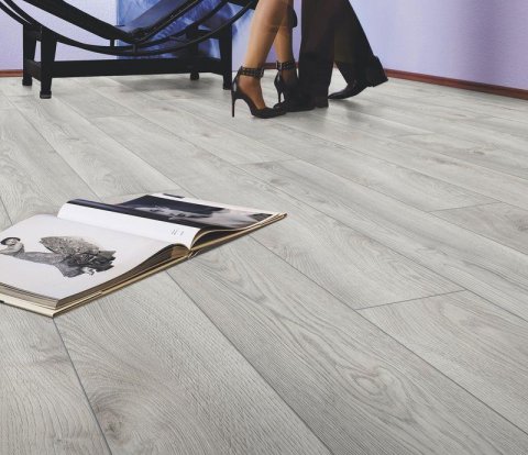 Ламинат Kronotex Mammut Plus D 4793 Дуб Макро белый