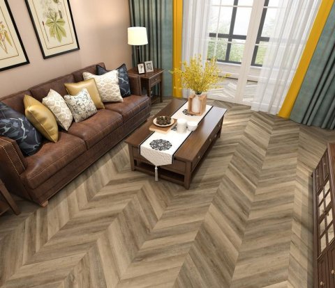 Виниловый пол Damy Floor Chevron DF06-Ch Амбуаз