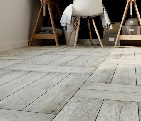 Замковый виниловый пол Alpine Floor Expressive Parquet ECO 10-5 Снежная лавина