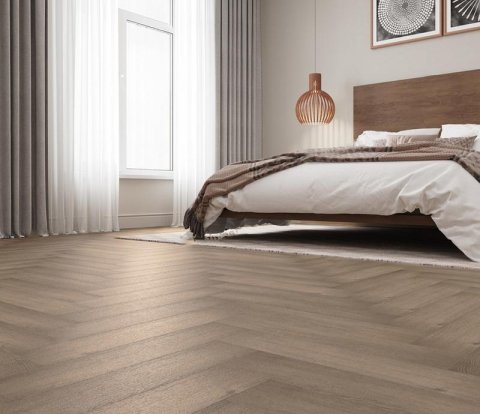 Клеевой виниловый пол Alpine Floor Parquet LVT ECO 16-7 Дуб насыщенный