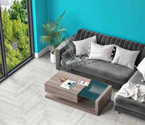 Клеевой виниловый пол Alpine Floor Parquet LVT ECO 16-11 Снежный
