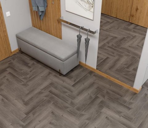 Клеевой виниловый пол Alpine Floor Parquet LVT ECO 16-13 Дуб Мерга