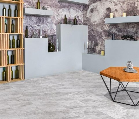 Кварц-виниловая LVT плитка Alpine Floor Light Stone ECO 15-5 Чили (2,5 мм без подложки)