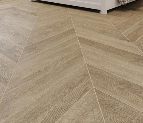 Замковый виниловый пол Alpine Floor Chevron Alpine ECO 18-2 Дуб Ваниль селект