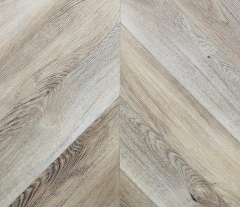 Замковый виниловый пол Alpine Floor Chevron Alpine ECO 18-3 Дуб натуральный отбеленный