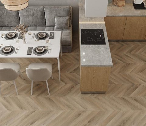 Замковый виниловый пол Alpine Floor Chevron Alpine ECO 18-6 Дуб Синистра