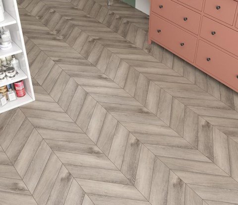 Замковый виниловый пол Alpine Floor Chevron Alpine ECO 18-8 Дуб Исида
