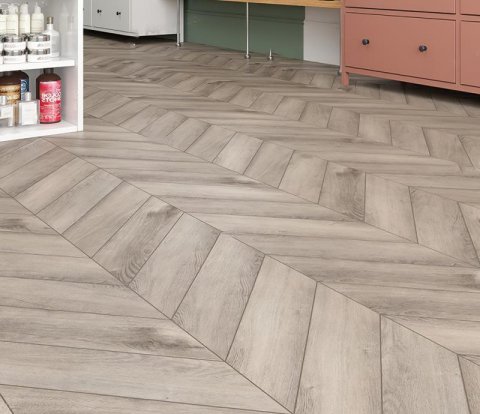 Замковый виниловый пол Alpine Floor Chevron Alpine ECO 18-8 Дуб Исида