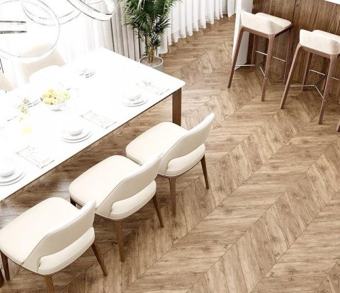 Замковый виниловый пол Alpine Floor Chevron Alpine ECO 18-10 Дуб Гевуина