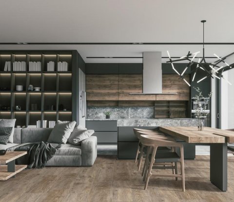 Виниловый SPC ламинат Royce Emotion EM-604 Дуб Густо