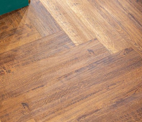 Замковый виниловый пол Vinilam Parquet Herringbone IS11155 Паркет парижский