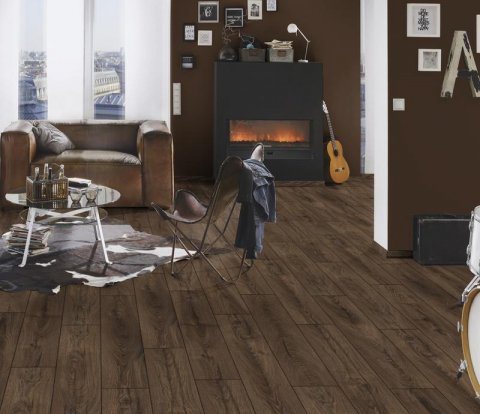 Ламинат Krono Original Vintage K479 Oak Espresso Carpenter