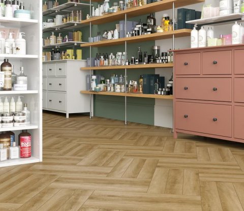 Ламинат Alpine Floor Herringbone LF102-02 Дуб Эльзас