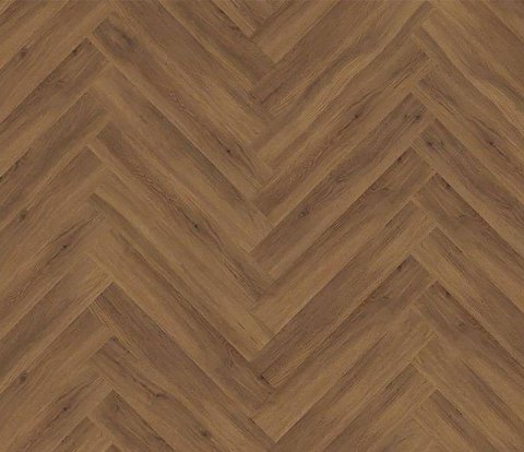 Замковый виниловый пол Kahrs Luxury Tiles Herringbone Redwood