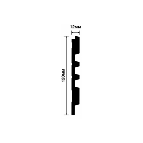 Декоративная панель  LV121 BK114K