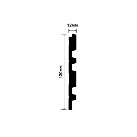 Декоративная панель  LV122 BR396K
