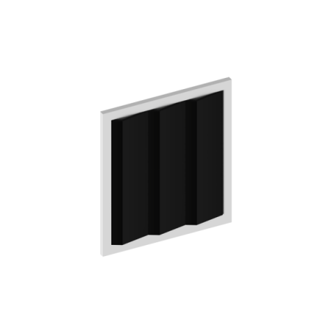 Декоративная панель  LV141 BK