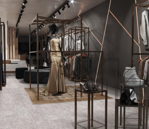 Виниловая SPC плитка Royce Qvadro QV-602 Камень Ардор