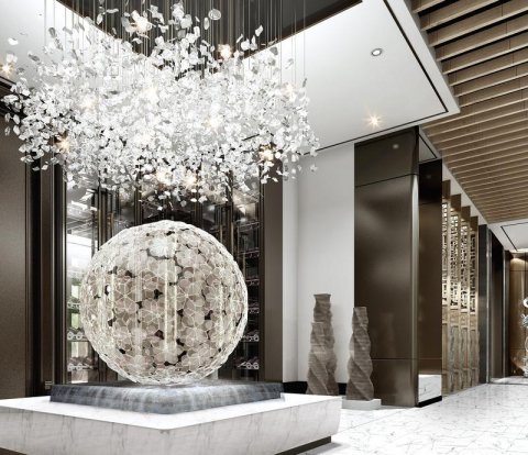 Виниловая SPC плитка Royce Qvadro QV-608 Мрамор Блисс