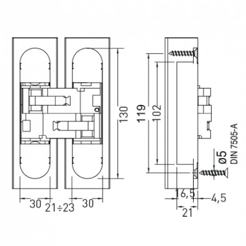 SILLUR S-230 P.CHROME