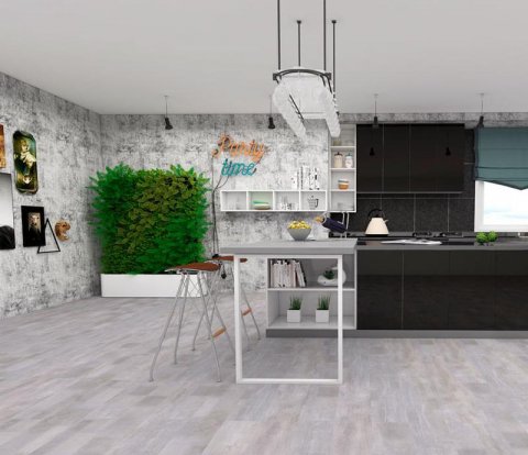 Виниловый SPC пол Betta Studio S201 Дуб затертый светлый