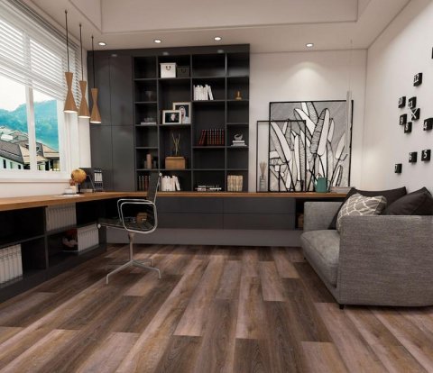 Виниловый SPC пол Betta Studio S208 Дуб Понца