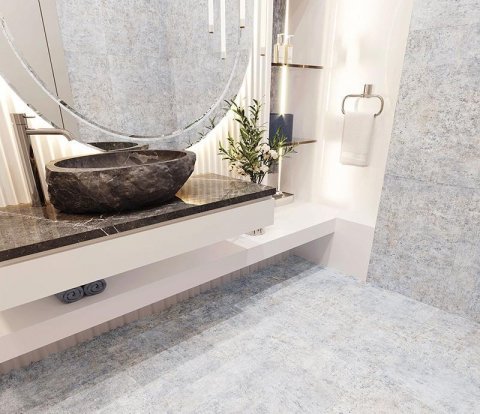 Виниловая SPC плитка CronaFloor Stone ZH-81011-4 Сонора