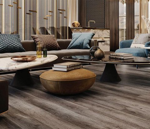 Виниловый SPC ламинат CronaFloor Wood ZH-81109-1 Дуб горный