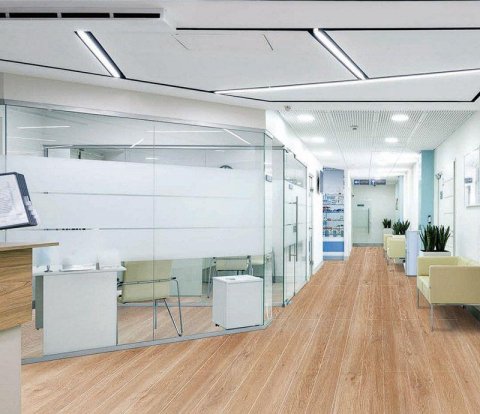 Виниловый SPC ламинат CronaFloor Wood ZH-81110-12 Дуб Монтара